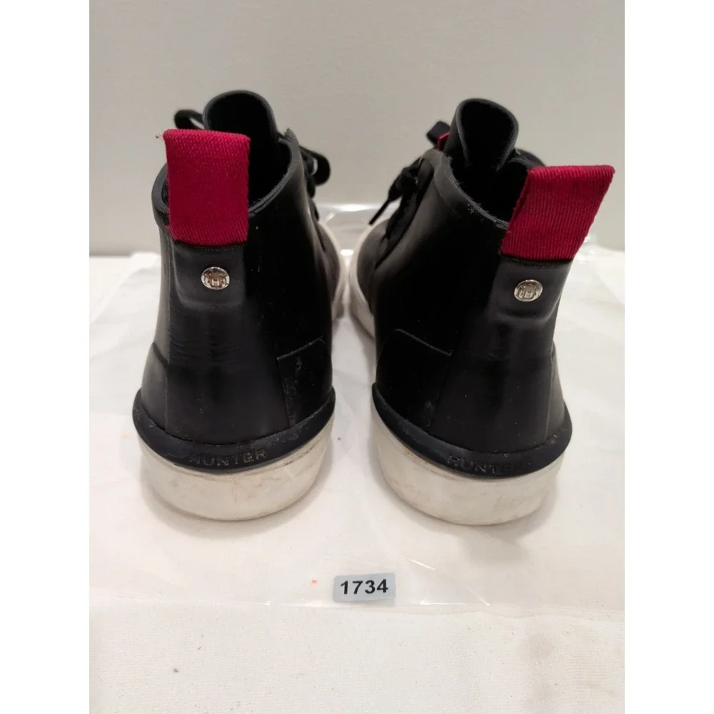 Hunter Rubber Sneakers Waterproof Sz 8